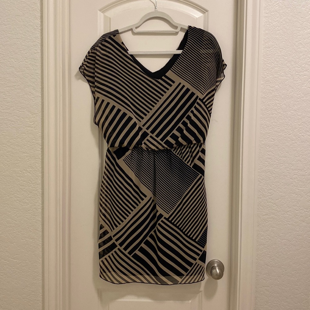 Geo pattern dress